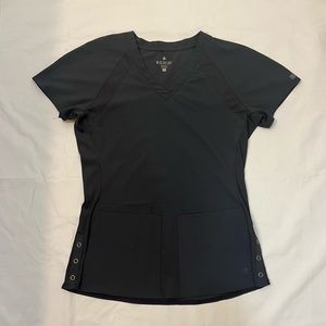 Medcouture Peaches Scrub Top Size x-small